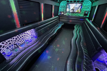 Santa Clarita Limo Bus Interior