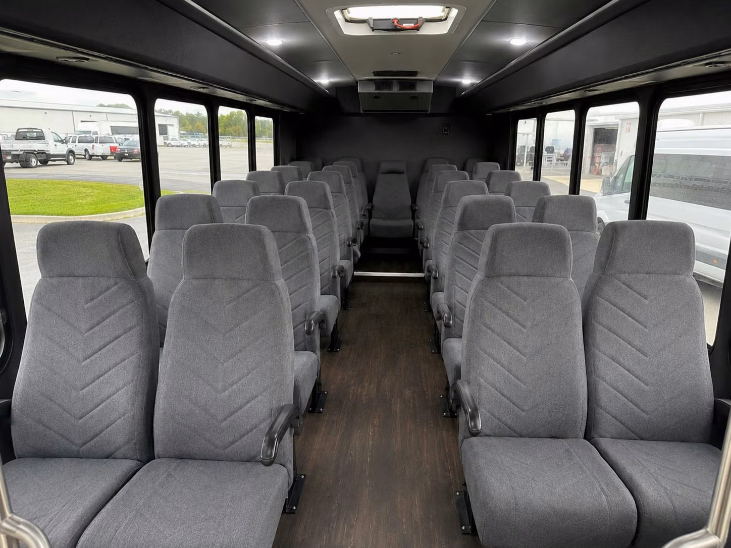 20 passenger minibus inside