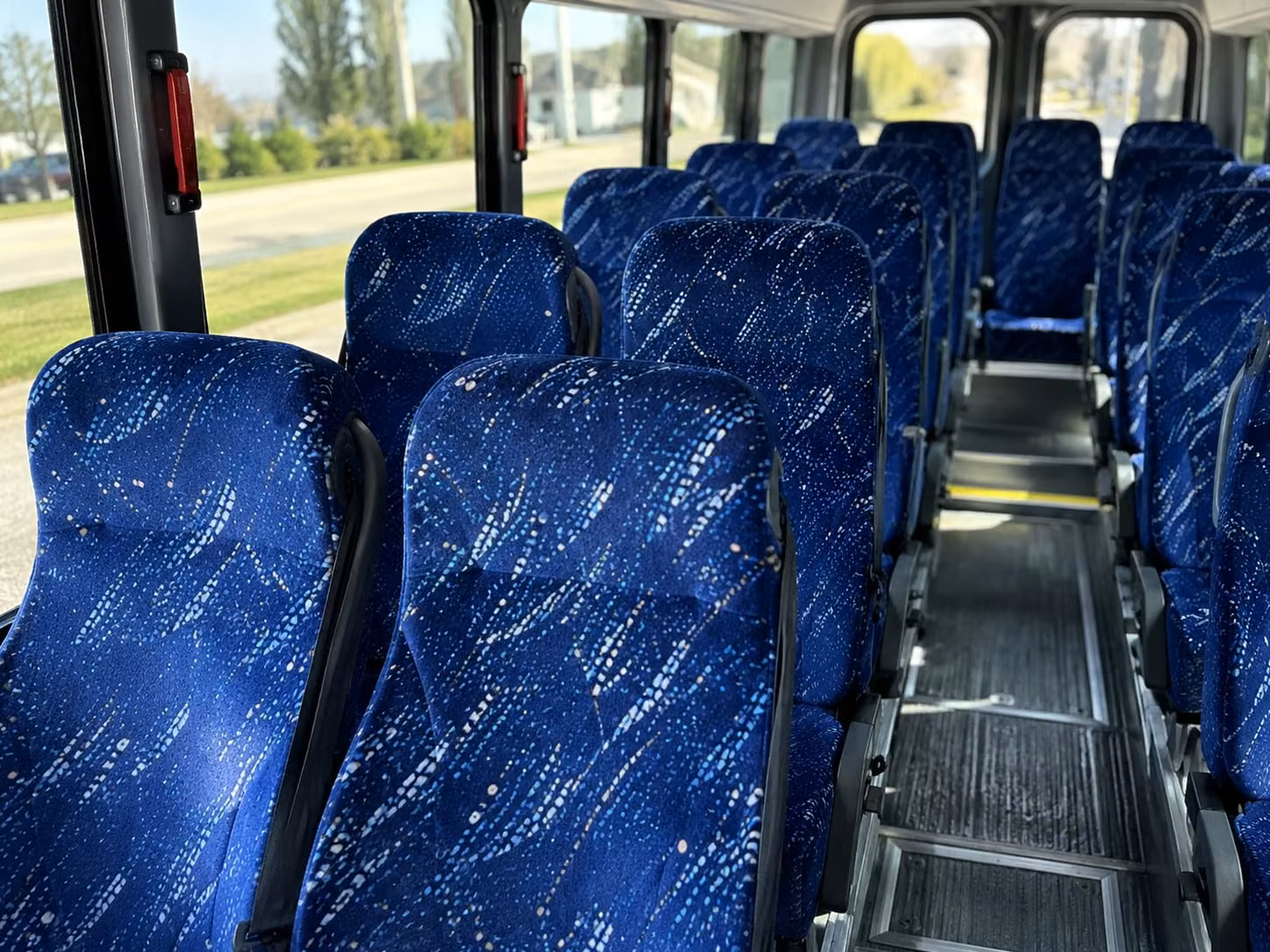 20 passenger minibus interior