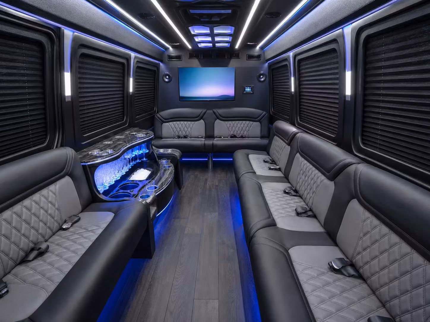 event shuttle buses for santa clarita corporate events and team outings