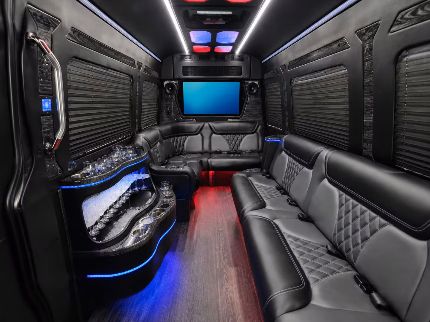 sprinter limousine inside