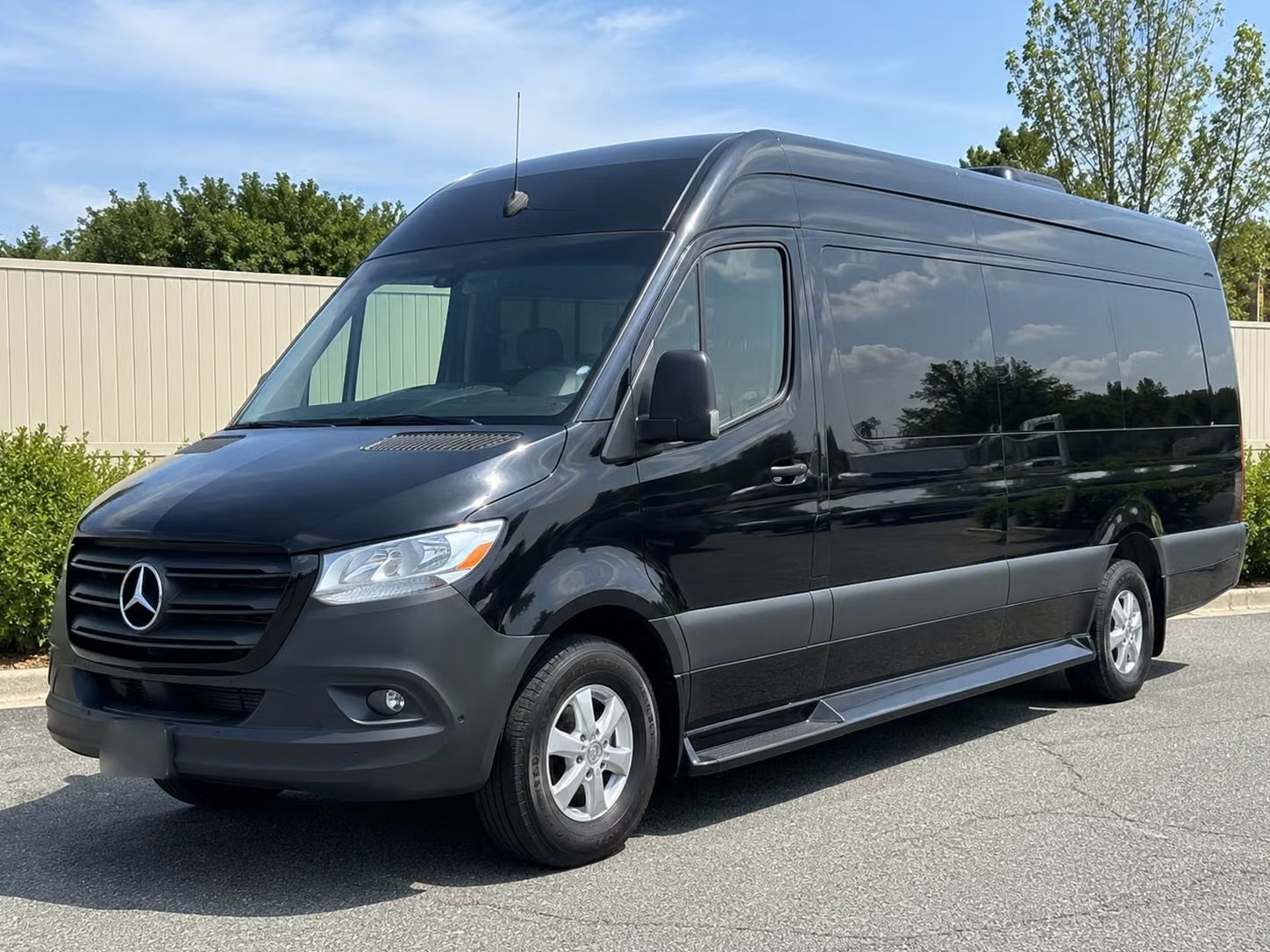 sprinter van with driver